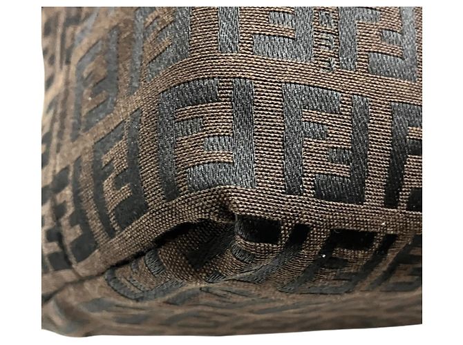 Fendi Handtasche Zucca Muster Braun - Ansicht 9