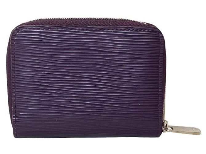 Monedero Louis Vuitton Epi Zippy Morado oscuro - vista 2
