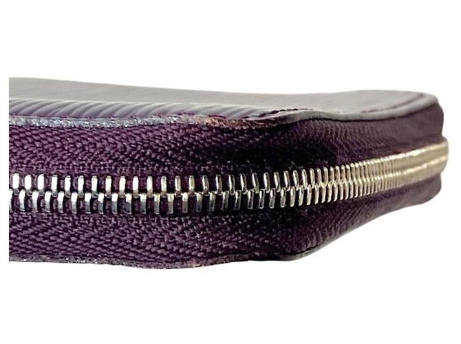 Monedero Louis Vuitton Epi Zippy Morado oscuro - vista 5