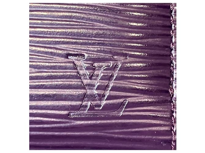 Monedero Louis Vuitton Epi Zippy Morado oscuro - vista 6