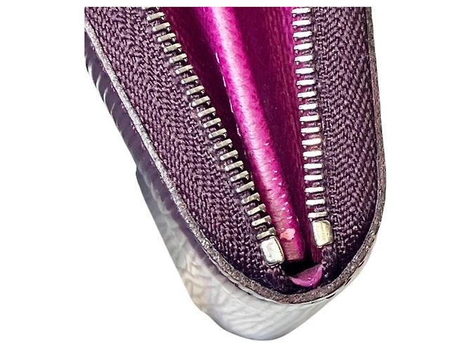 Monedero Louis Vuitton Epi Zippy Morado oscuro - vista 8