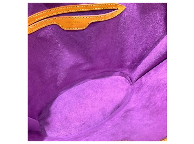 Borsa Louis Vuitton Epi Saint Jacques Giallo - vista 6