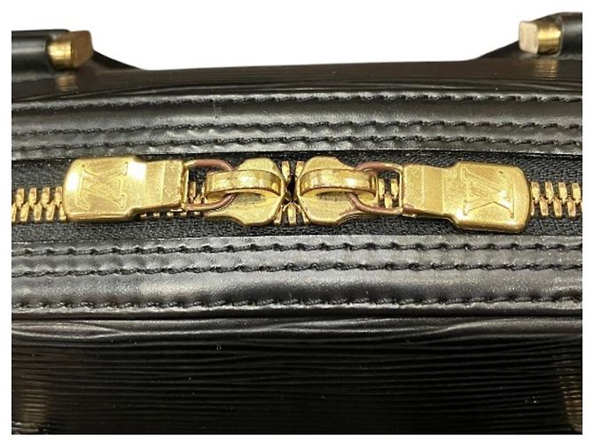 Borsa Louis Vuitton Epi Jasmine M52082 Nero - vista 6