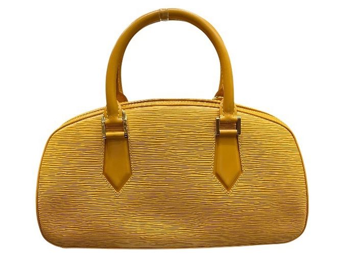 Borsa Louis Vuitton Epi Jasmine Giallo - vista 2