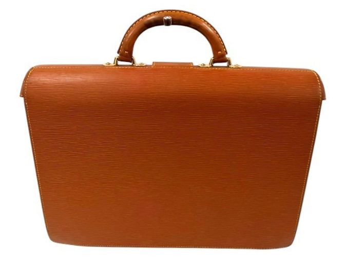 Borsa Louis Vuitton Epi Serviette Fermoire D'oro - vista 2