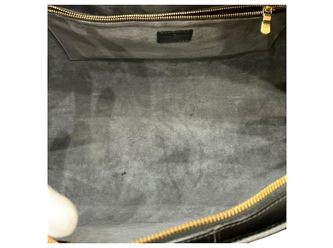 Borsa Louis Vuitton Epi Solferino GM Nero - vista 6