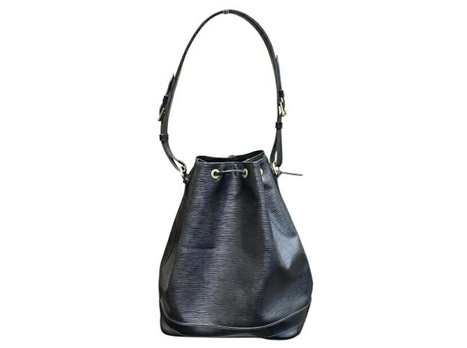 Bolso de cordón Louis Vuitton Epi Noe M59002 Negro - vista 2