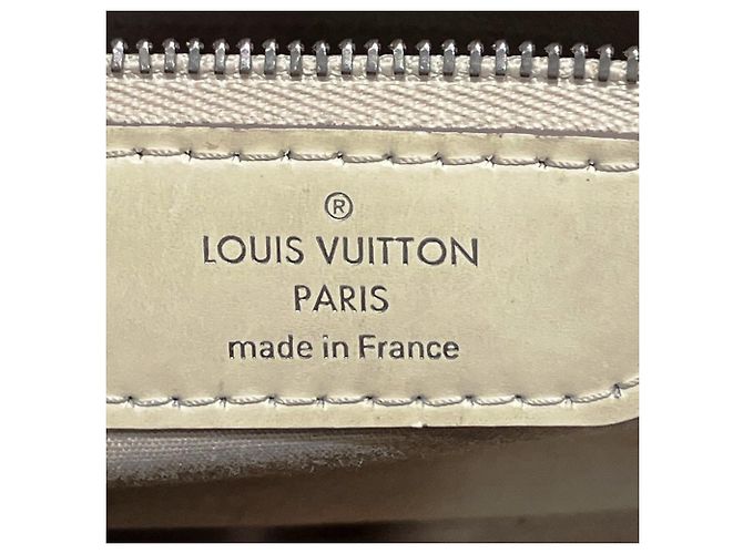 Borsa Louis Vuitton Epi Blair MM Bianco sporco - vista 4