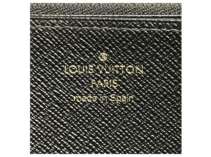 Cartera Zippy Epi Flower Louis Vuitton Negro - vista 4