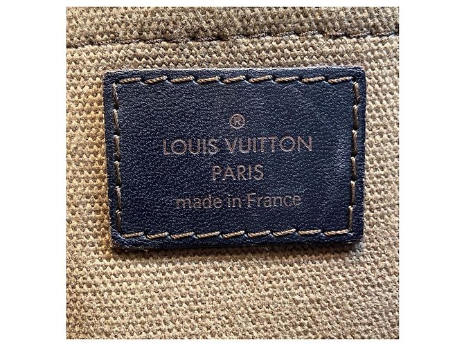Borsa Messenger Louis Vuitton Omaha Marrone - vista 4