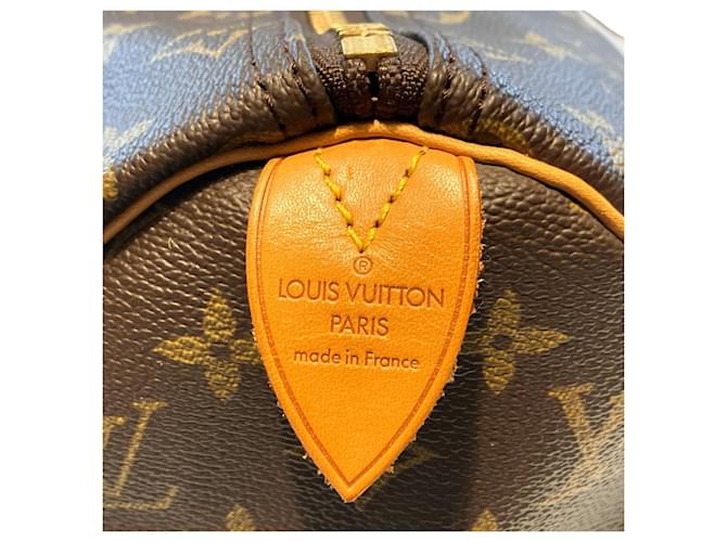 Borsa Boston Louis Vuitton Keepall 45 Marrone - vista 4