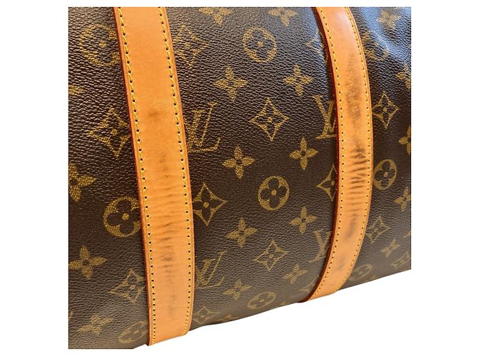 Borsa Boston Louis Vuitton Keepall 45 Marrone - vista 6