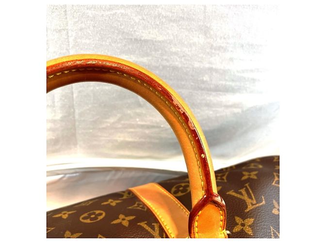 Borsa Boston Louis Vuitton Keepall 45 Marrone - vista 7