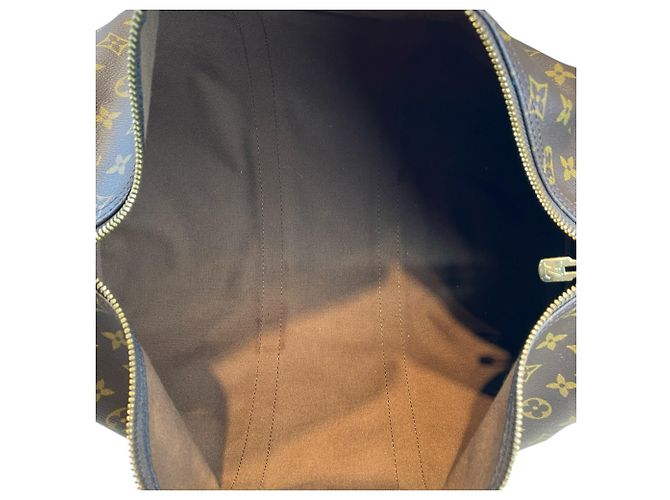 Borsa Boston Louis Vuitton Keepall 45 Marrone - vista 8