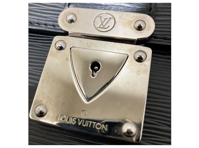 Borsa Louis Vuitton Epi Robusto 2 Nero - vista 9