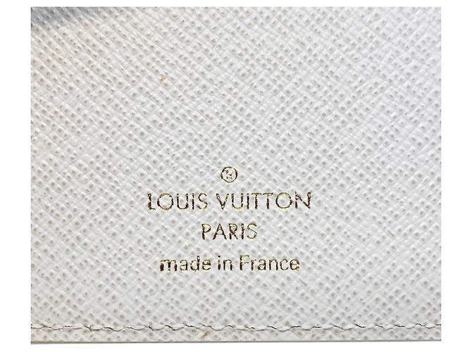 Cartera tríptico Louis Vuitton Portefeuille Twist Compact Blanco - vista 4