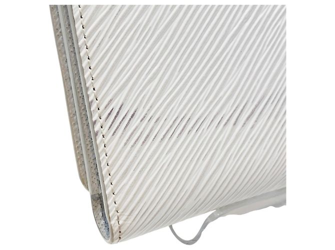 Cartera tríptico Louis Vuitton Portefeuille Twist Compact Blanco - vista 7