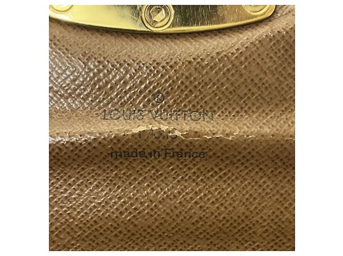 Cartera larga Louis Vuitton Portefeuille Sarah Monogram Etoile Castaño - vista 4