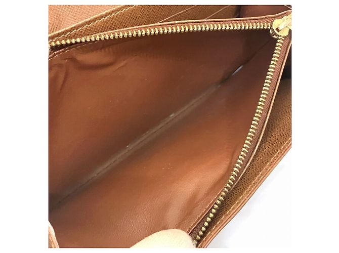 Cartera larga Louis Vuitton Portefeuille Sarah Monogram Etoile Castaño - vista 5