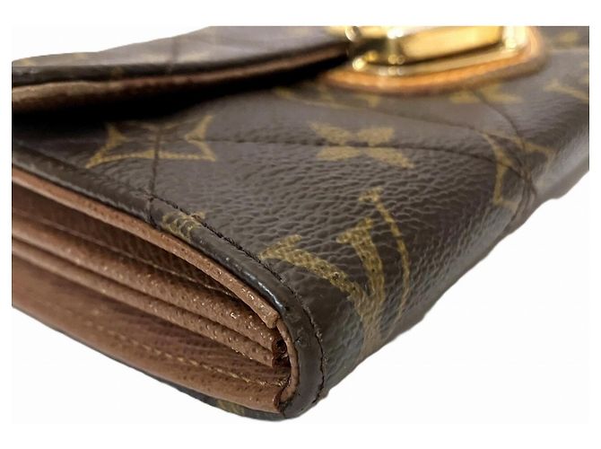 Cartera larga Louis Vuitton Portefeuille Sarah Monogram Etoile Castaño - vista 7