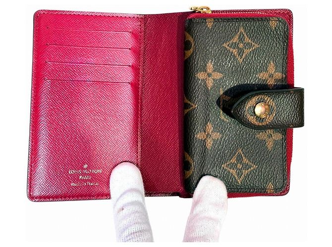 Cartera Bi-fold Juliette Louis Vuitton Castaño Burdeos - vista 3