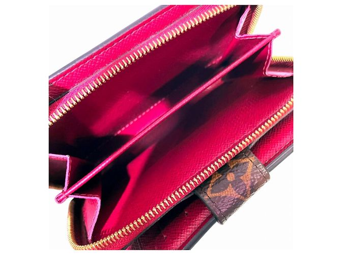 Cartera Bi-fold Juliette Louis Vuitton Castaño Burdeos - vista 6