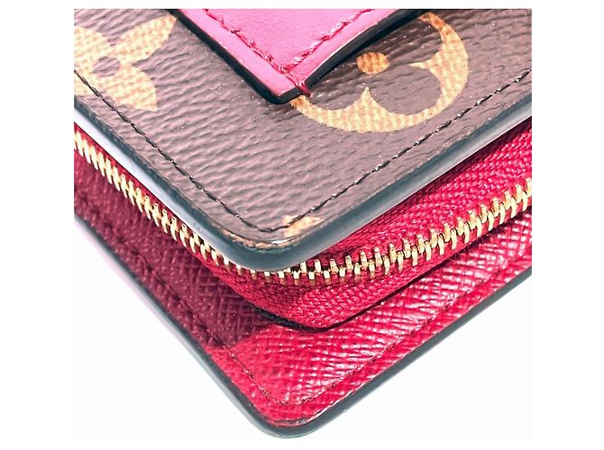Cartera Bi-fold Juliette Louis Vuitton Castaño Burdeos - vista 7