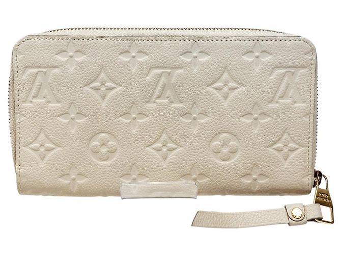 Cartera larga bi-fold Louis Vuitton Portefeuille Secret Blanco - vista 2