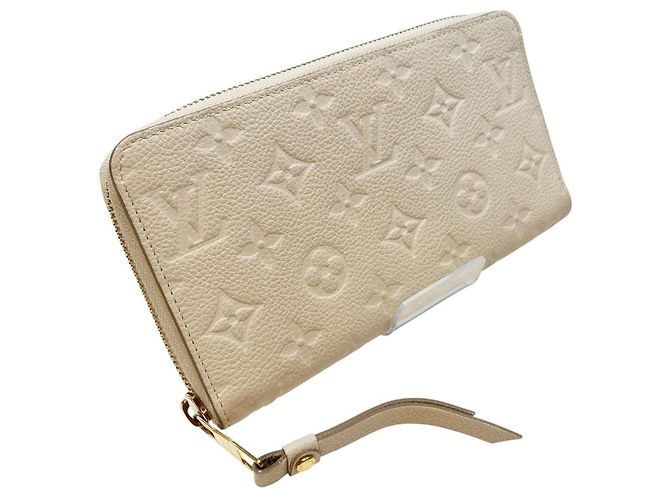 Cartera larga bi-fold Louis Vuitton Portefeuille Secret Blanco - vista 7