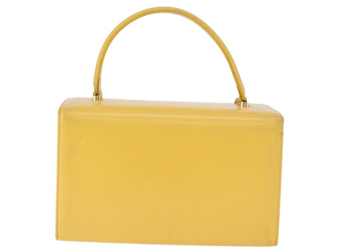 Borsa a mano Gianni Versace Vanity in pelle Giallo Oro Autentica BA12828 D'oro - vista 2