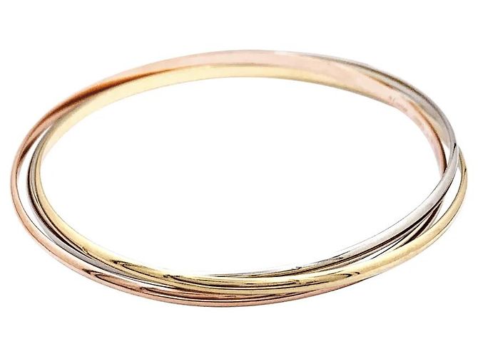 Bracciale Cartier, "Trinity", 3 ors, piccolo modello. - vista 2