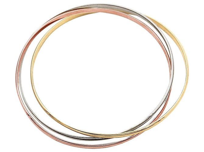 Bracciale Cartier, "Trinity", 3 ors, piccolo modello. - vista 4