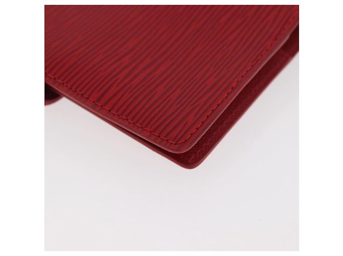 LOUIS VUITTON Epi Agenda PM Day Planner Cover Red R20057 LV Auth 180406A Roja - vista 15
