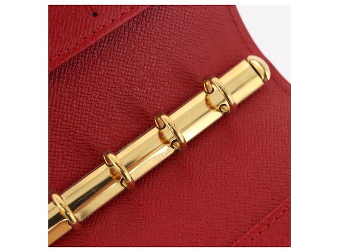 LOUIS VUITTON Epi Agenda PM Day Planner Cover Red R20057 LV Auth 180406A Roja - vista 20