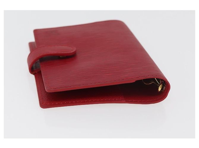 LOUIS VUITTON Epi Agenda PM Day Planner Cover Red R20057 LV Auth 180406A Roja - vista 5