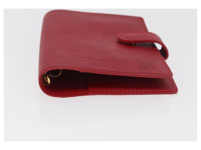 LOUIS VUITTON Epi Agenda PM Day Planner Cover Red R20057 LV Auth 180406A Roja - vista 6