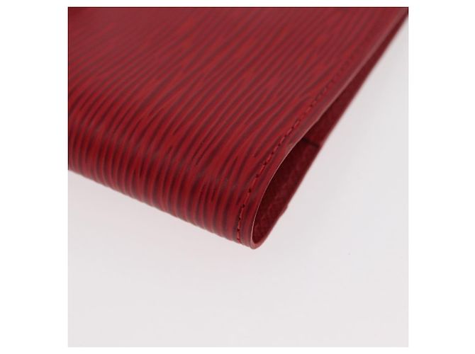 LOUIS VUITTON Epi Agenda PM Day Planner Cover Red R20057 LV Auth 180406A Roja - vista 7