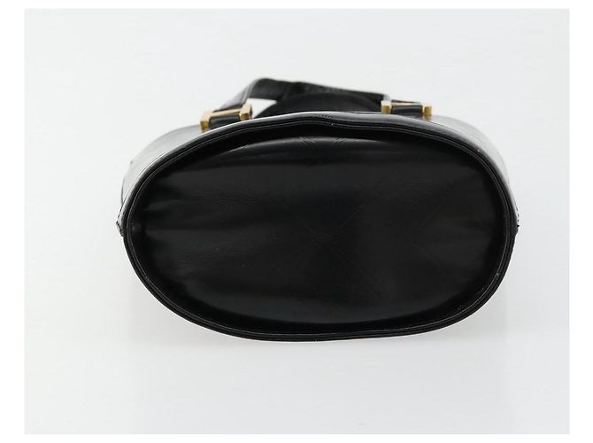 Borsa a Mano MCM Vicetos Logogram Pelle Nera e Oro Auth 180670 Nero D'oro - vista 5