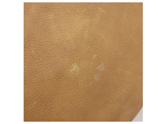 Borsa a Spalla PRADA in Pelle Beige Oro Auth ka4438A D'oro - vista 8