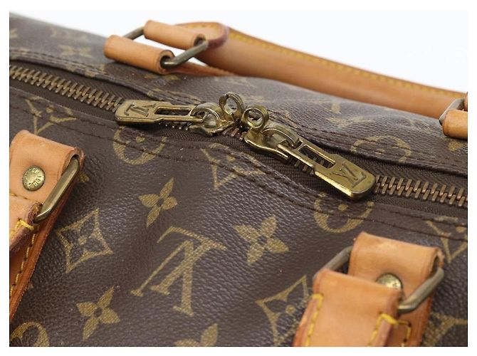 LOUIS VUITTON Monogram Keepall 55 Boston Bag M41424 LV Auth ka4447 Monogramma - vista 17