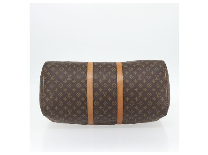 LOUIS VUITTON Monogram Keepall 55 Boston Bag M41424 LV Auth ka4447 Monogramma - vista 5