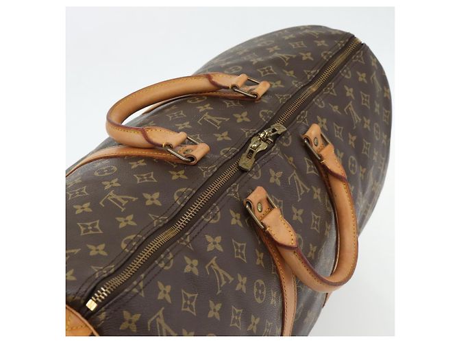 LOUIS VUITTON Monogram Keepall 55 Boston Bag M41424 LV Auth ka4447 Monogramma - vista 6