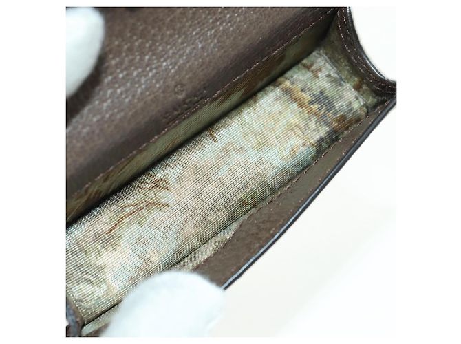 GUCCI GG Supreme Dice Case PVC Beige 662292 Auth 176770M - vista 10