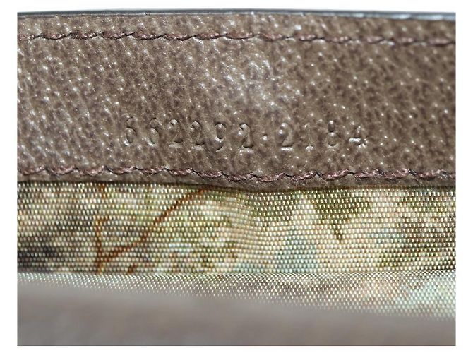 GUCCI GG Supreme Dice Case PVC Beige 662292 Auth 176770M - vista 11