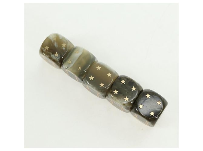 GUCCI GG Supreme Dice Case PVC Beige 662292 Auth 176770M - vista 23