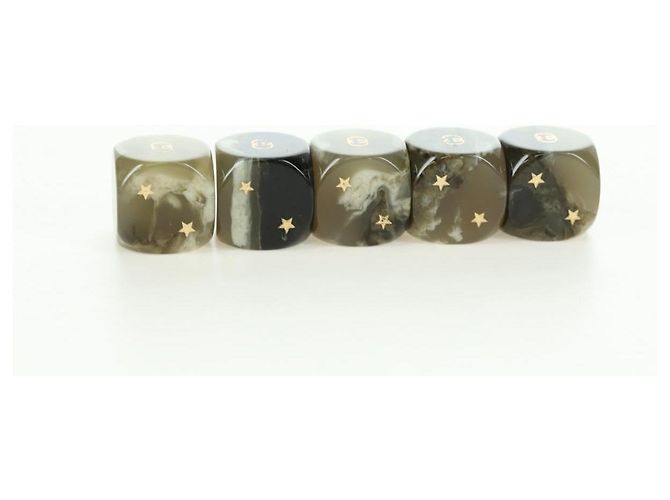 GUCCI GG Supreme Dice Case PVC Beige 662292 Auth 176770M - vista 26