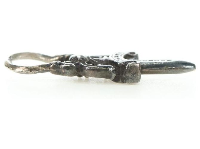 Pendente Charm Dagger Chrome Hearts Top Ag925 Silver Auth 180400M Argento - vista 10