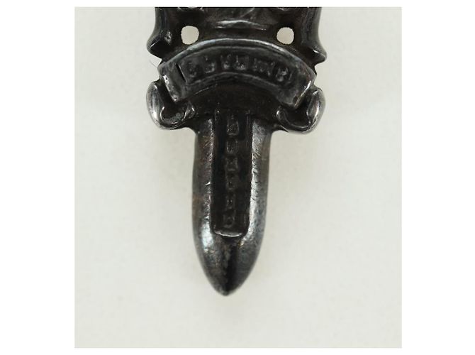 Pendente Charm Dagger Chrome Hearts Top Ag925 Silver Auth 180400M Argento - vista 3