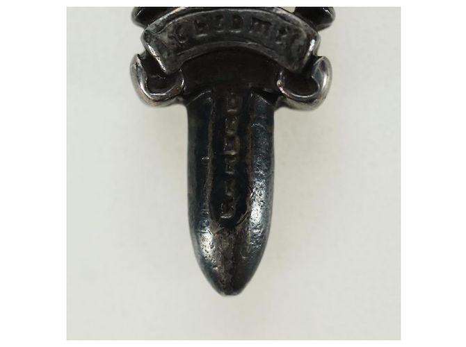 Pendente Charm Dagger Chrome Hearts Top Ag925 Silver Auth 180400M Argento - vista 7