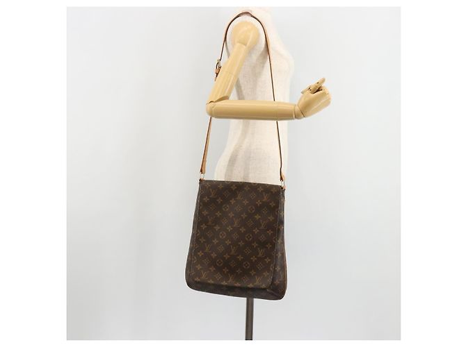 LOUIS VUITTON Sac à bandoulière Monogram Musette Salsa M51387 LV Auth BA12867A Monogramme - vue 21